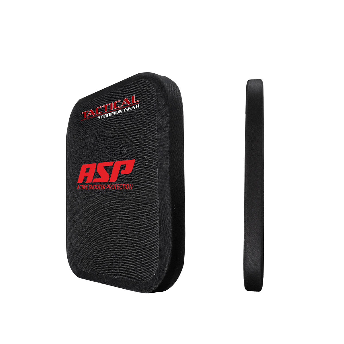 Tactical Scorpion ASP Active Shooter Protection Body Armor Plates - Level RF2 Special Threats ASP PE Body Armor 6x6 Plate