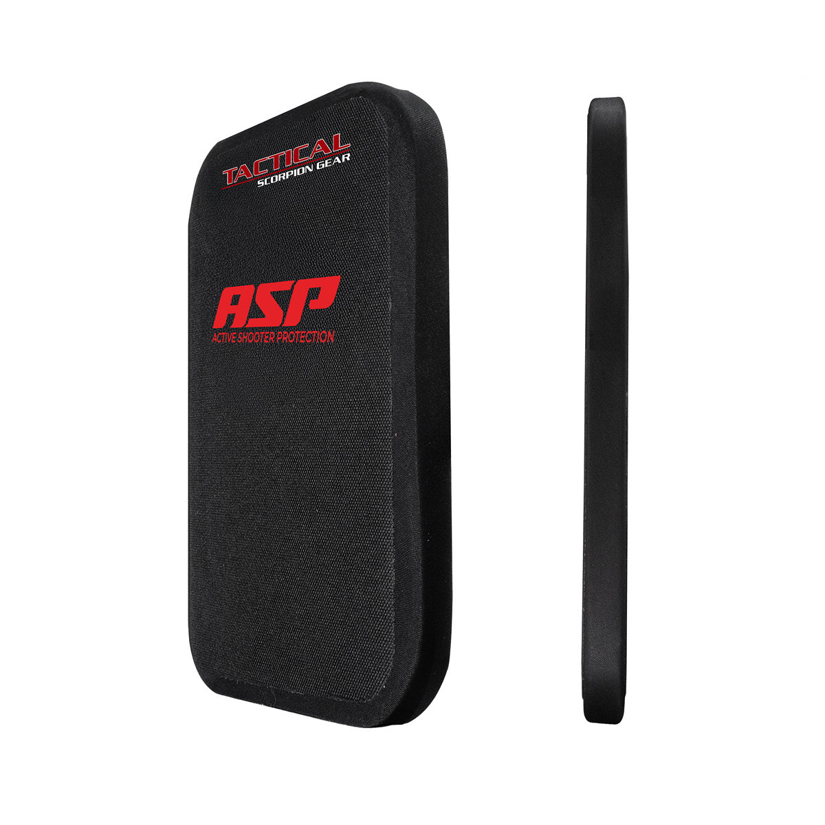 Tactical Scorpion ASP Active Shooter Protection Body Armor Plates - Level RF2 Special Threats ASP PE Body Armor 6x8 Plate