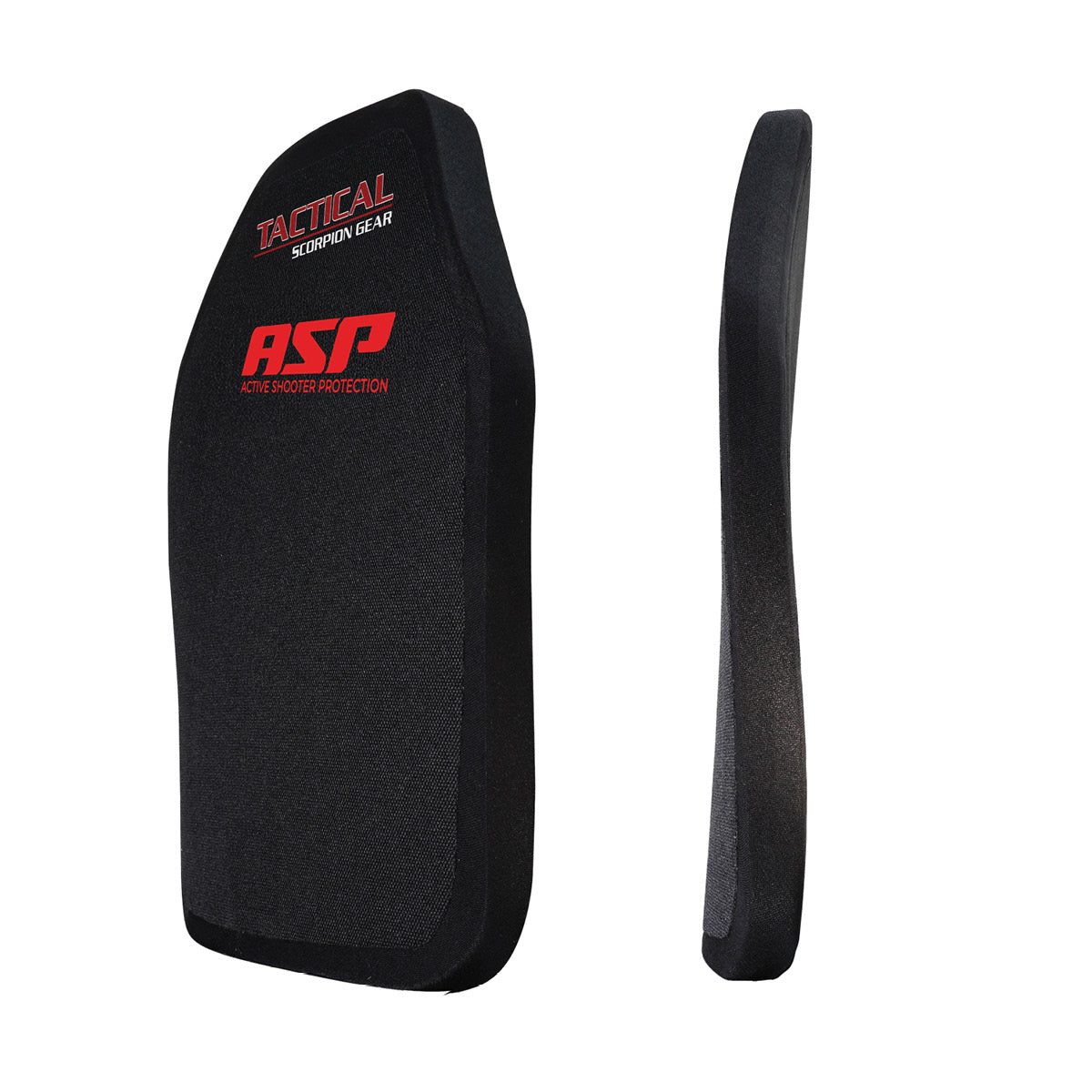 Tactical Scorpion ASP Active Shooter Protection Body Armor Plates - Level RF2 Special Threats ASP PE Body Armor 8x10 Plate