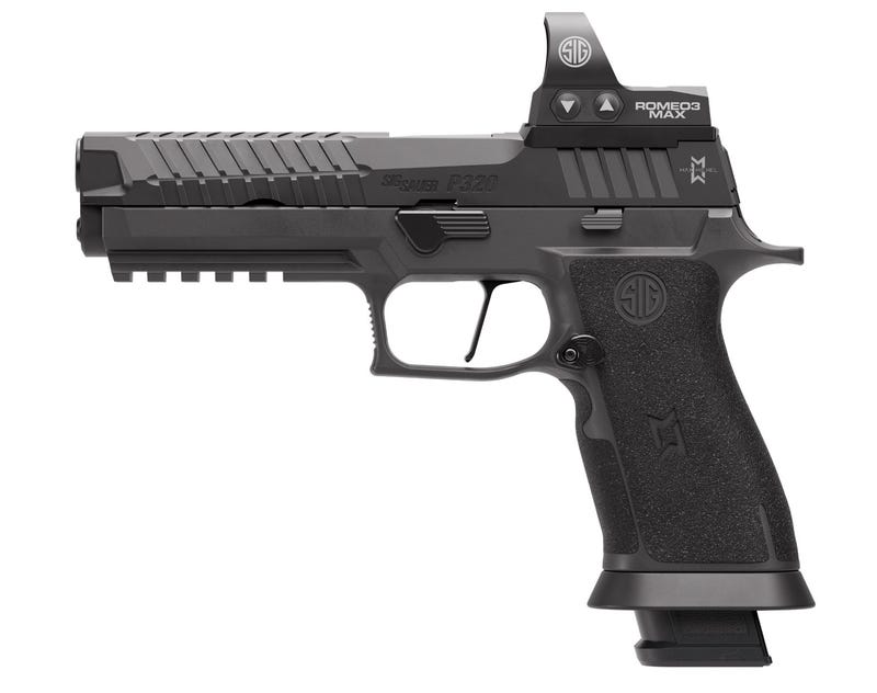 SIG SAUER P320 XFIVE MAX 2 9MM PISTOL 5" TXG GRIP, X5 SLIDE, ROMEO3MAX, 4-21RD MAGS