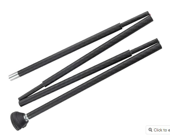CVA MUZZLELOADING CARBON FIBER COLLAPSIBLE RAMROD PARAMOUNT.ACCURA LRX/MRX 40-50 CAL ( 3 PER CASE )