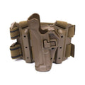 BLACKHAWK HOLSTER GLOCK 17/19/20/21/22/23/31/32/SW M&P 9/40/45 LH BLACK SERPA TACTICAL LEVEL II