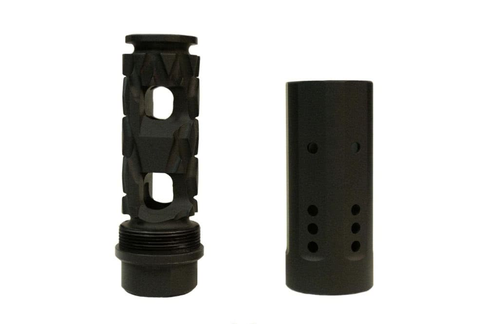 ARMASPEC RIFTER GEN 2 MUZZLE BRAKE W/ COVER .223/5.56 1/2-28 THREAD / T416 QPQ