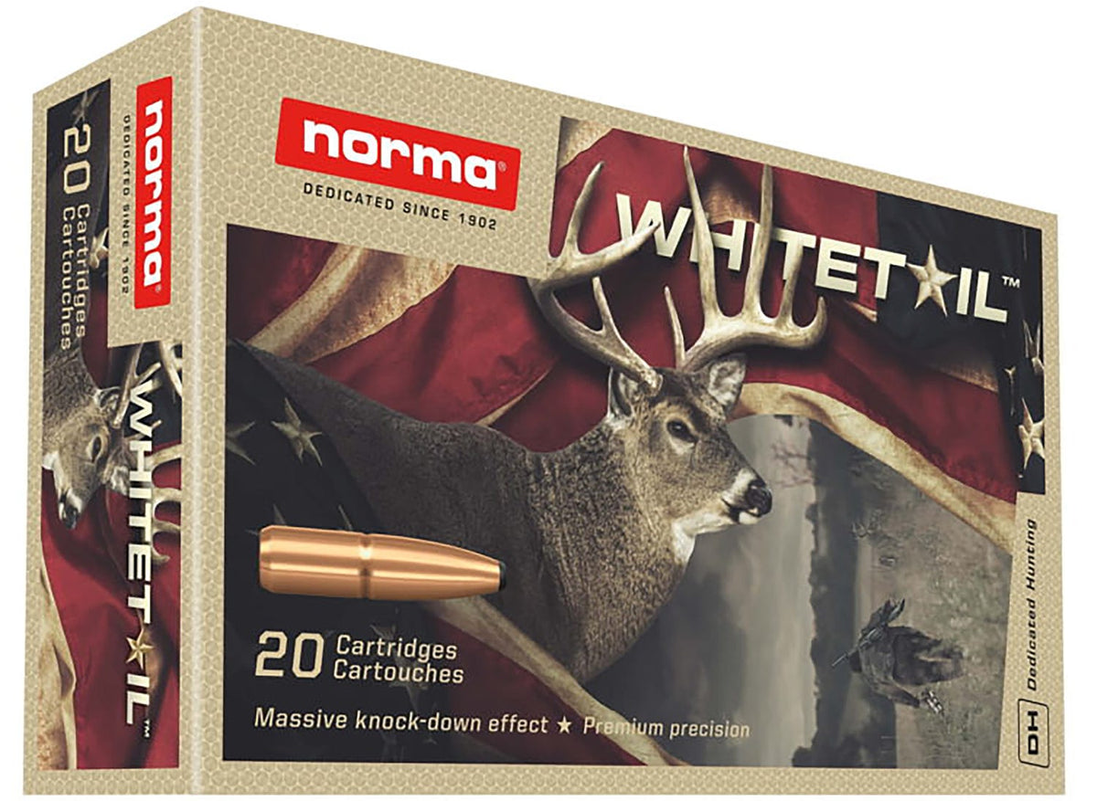 NORMA 30-06 SPFLD 150G PSP WHITETAIL 20RD BX/200RD CASE