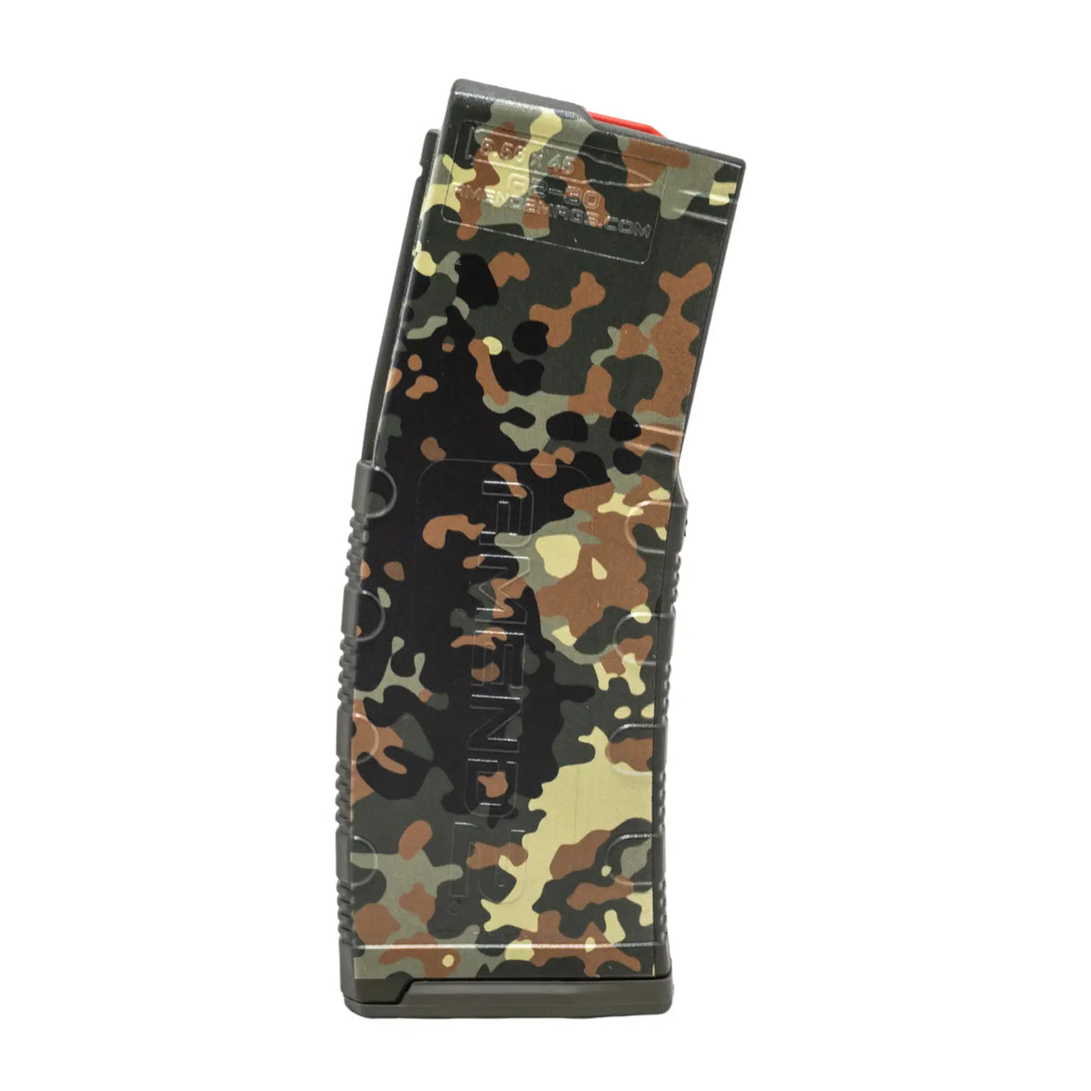 AMEND2 M2 5.56MM 20RD AR15 WITH RED FOLLOWER ODG FLECKTARN POLYMER MAGAZINE ( 50 PER CASE )