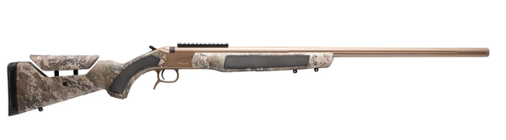 CVA ACCURA LR-X RBP 50 CAL 26 IN THD BBL FDE NITRIDE W TTS CAMO 0 MOA PIC RAIL