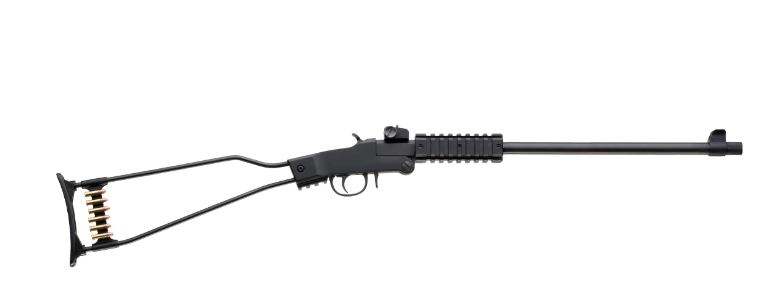CHIAPPA LITTLE BADGER FOLD RIFLE RIS 22LR 16.5 IN THD BBL 4 IN PIC RAIL FOREND 12RD HOLDER BACKPACK
