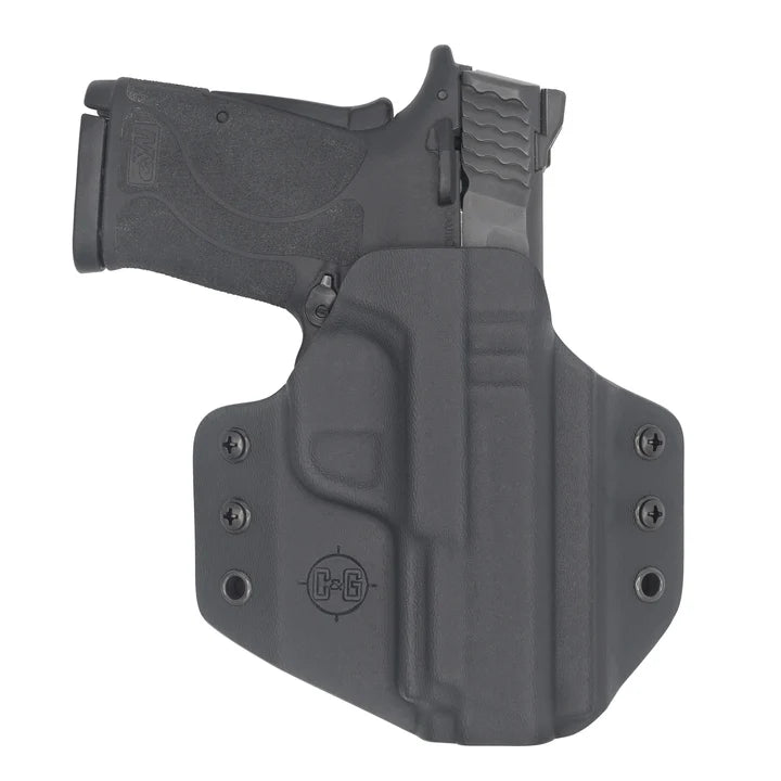 C&G HOLSTER  S&W M&P SHIELD 9EZ/EQUALIZER  OWB COVERT KYDEX HOLSTER  RIGHT HAND