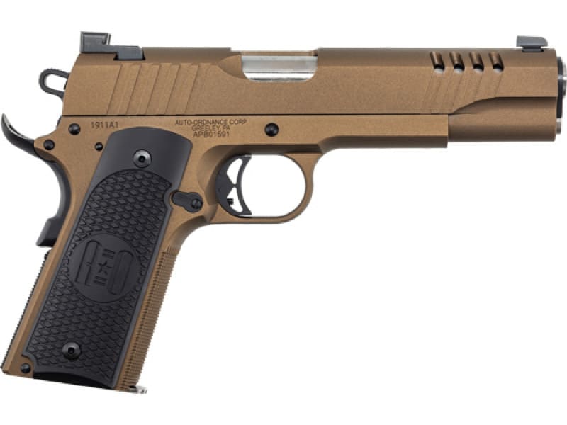 AUTO ORD 1911 45 ACP PSTL BURNT BRONZE CERAKOTE