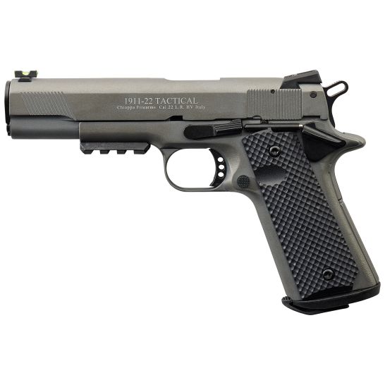 CHIAPPA 1911 22LR PISTOL TACT DRK GREY G10 GRPS