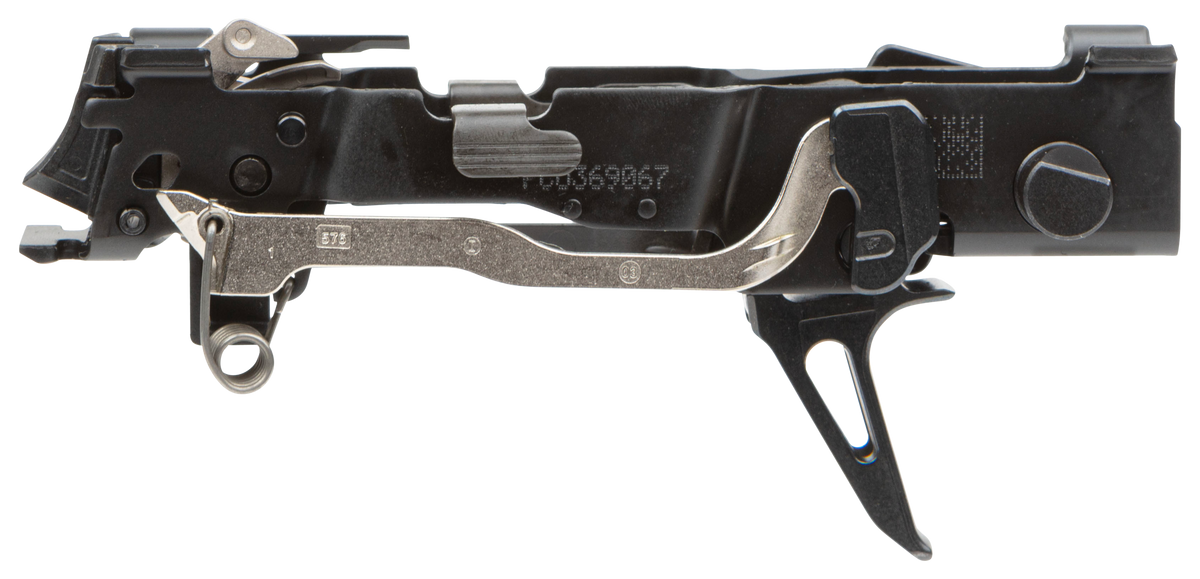 SIG SAUER P320 FIRE CONTROL UNIT 9/40/357 CUSTOM WORKS SKLT FLT BLD BLK