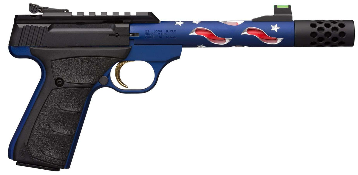 BROWNING BUCKMARK PLUS VISION AMERICANA 22LR PISTOL 5.8" T.B. 10+1RD