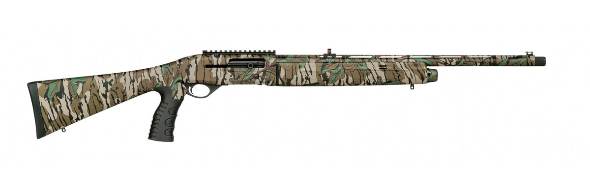 MOSSBERG SA-20 TURKEY PISTOL GRIP 20GA S/A 3" CHAMBER 22" VR BBL MO GRNLEAF 4+1