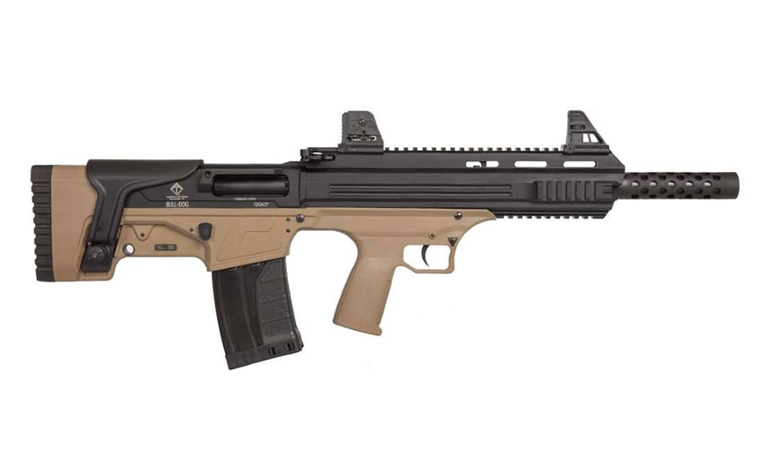 ATI BULLDOG SGA 20GA BULLPUP SHOTGUN TAN 5 RND MAG