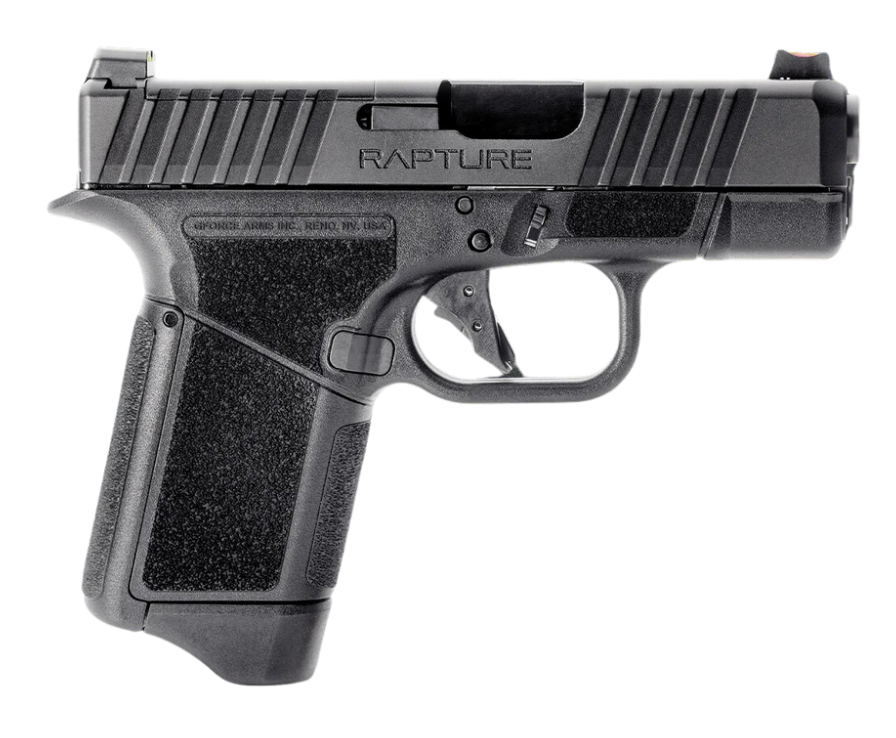 G FORCE 9MM RAPTURE 3.25" BLK PISTOL 2-12RD MAGS