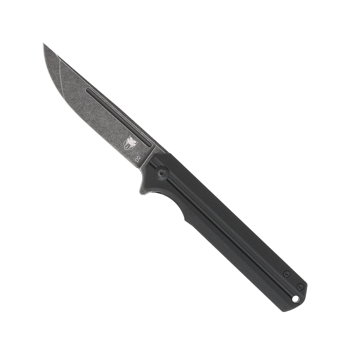 COBRATEC STREAMLINE BLACK G10 FOLDER 3.5" BLD