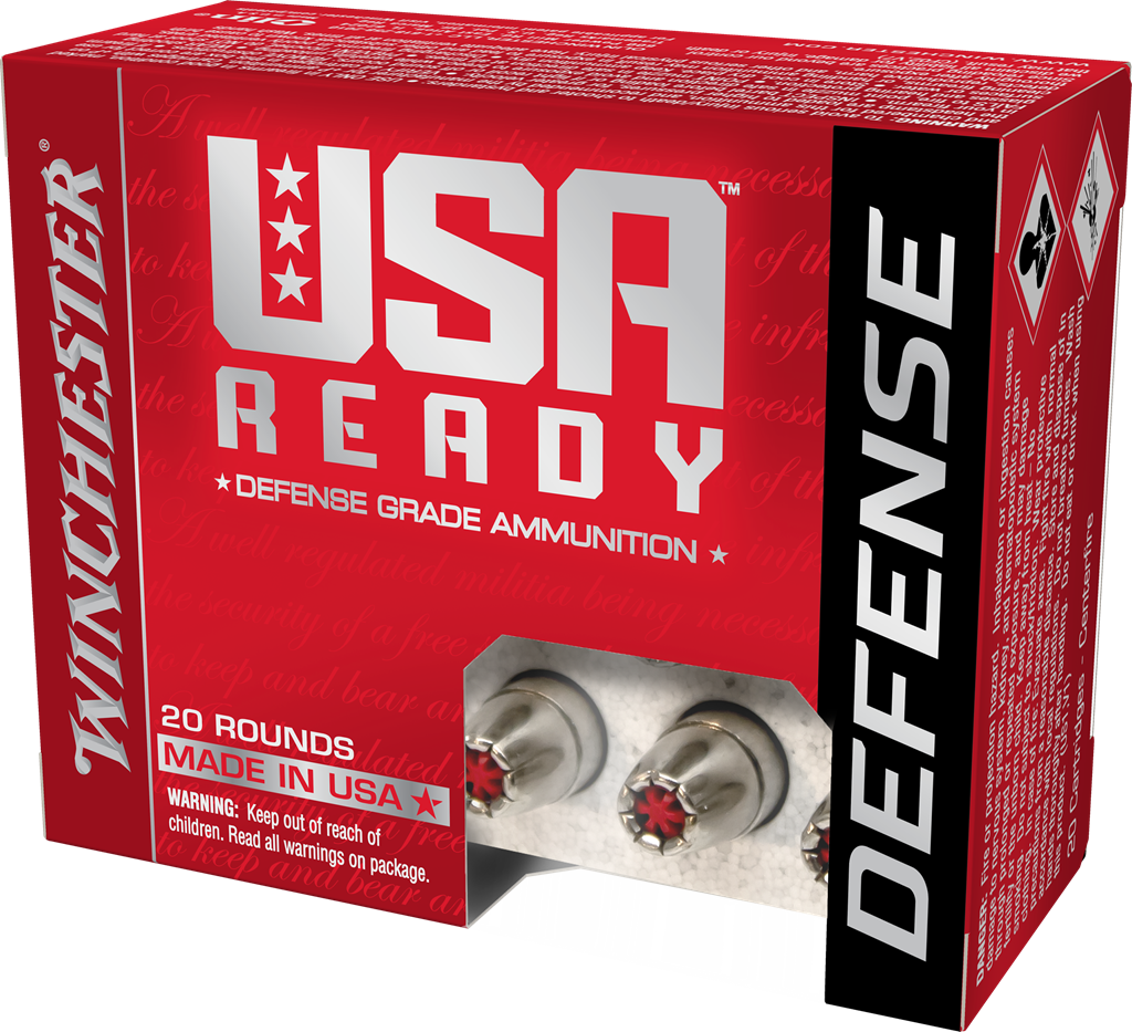 WINCHESTER USA READY 9MM LUGER+P