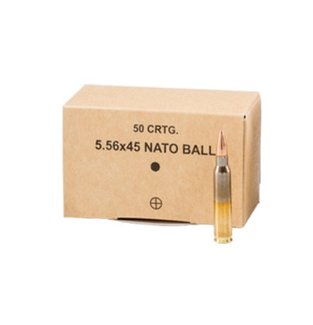 GGG 5.56MM 55GR FMJ 50RD BOX  *24 BOXES PER CASE*