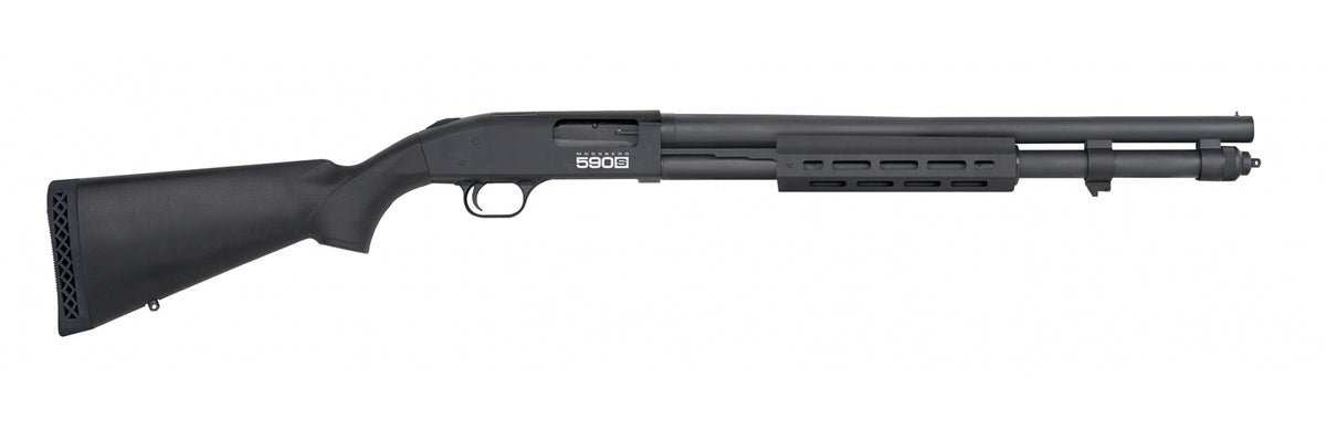 MOSSBERG 590S TACTICAL 12G 20" 13+1 BLK BEAD SIGHT