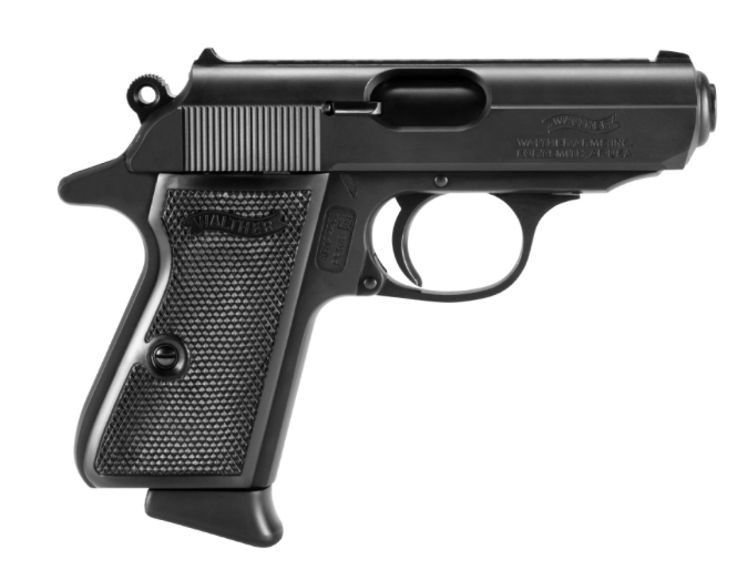 dWALTHER PPK/S BLK 32ACP 3.3"BBL 2-8RD