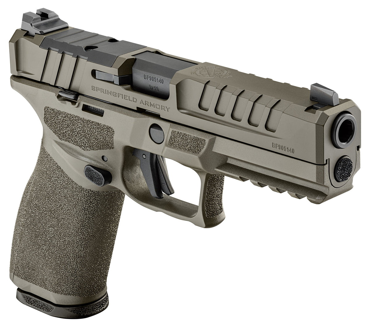 SPRINGFIELD ARMORY ECHELON ODG PSTL U NOTCH 9MM PSTL 4.5" 2-15RD