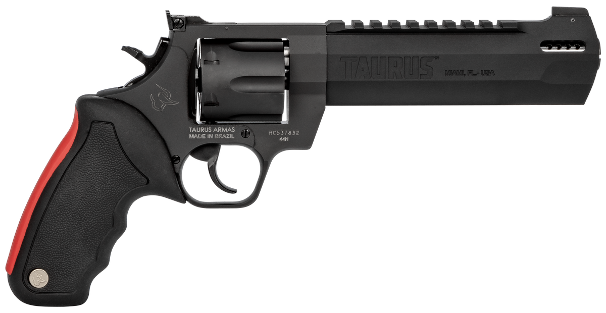 TAURUS RAGING HUNTER 44MAG 6.75" BLK 6RD
