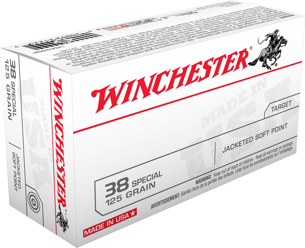 .38SP 125GR JSP 50RDS