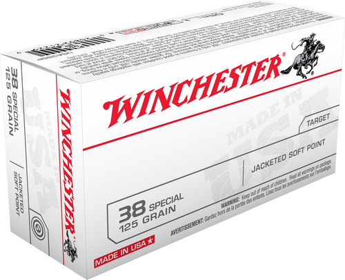 .38SP 125GR JSP 50RDS