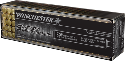 .22LR 45GR LRN SUPPRESSED 100RD BOX