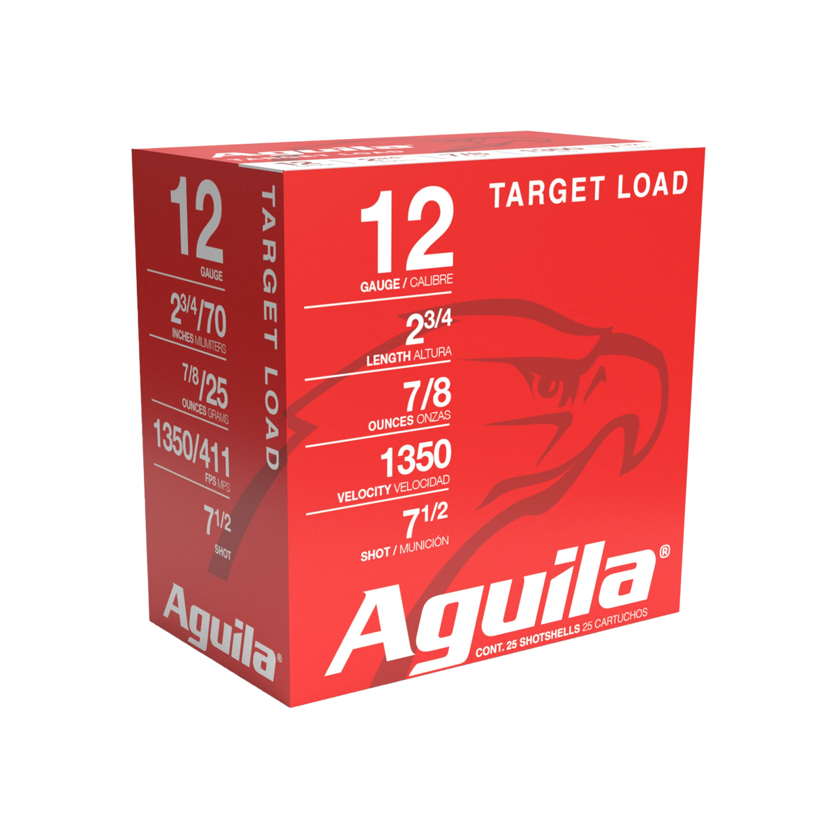 AGUILA 12GA 2 3/4" 24GRAM 7.5 25RD BX 10 BXS PER CS