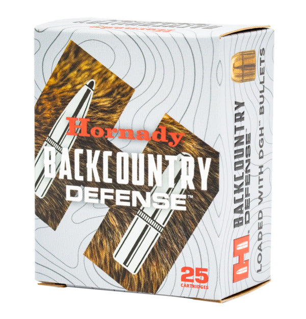 HORNADY BACKCOUNTRY DEFENSE 9MM 138G +P DGH 25RD BX 250RD CASE