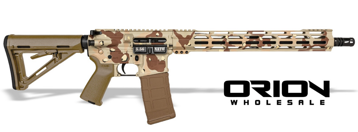 DIAMONDBK DB15 5.56 CHOCOLATE CHIP 16" RFL 15" MLOK RL FDE FURNITURE ORION EXCLUSIVE