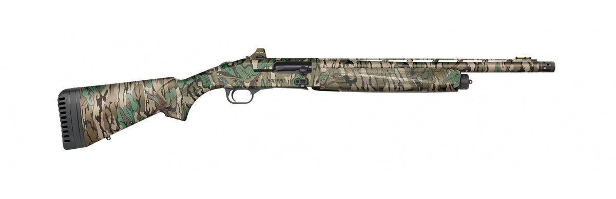 MOSSBERG 940 PRO TURKEY 12G S/A 3" CHAMBER 18.5"VR BBL, HS407K MO GRNLEAF 4+1
