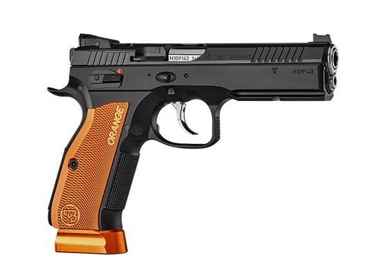 CZ SHADOW 2 OPTICS READY 9MM PISTOL BLACK/ORANGE 2-17RD MAGS