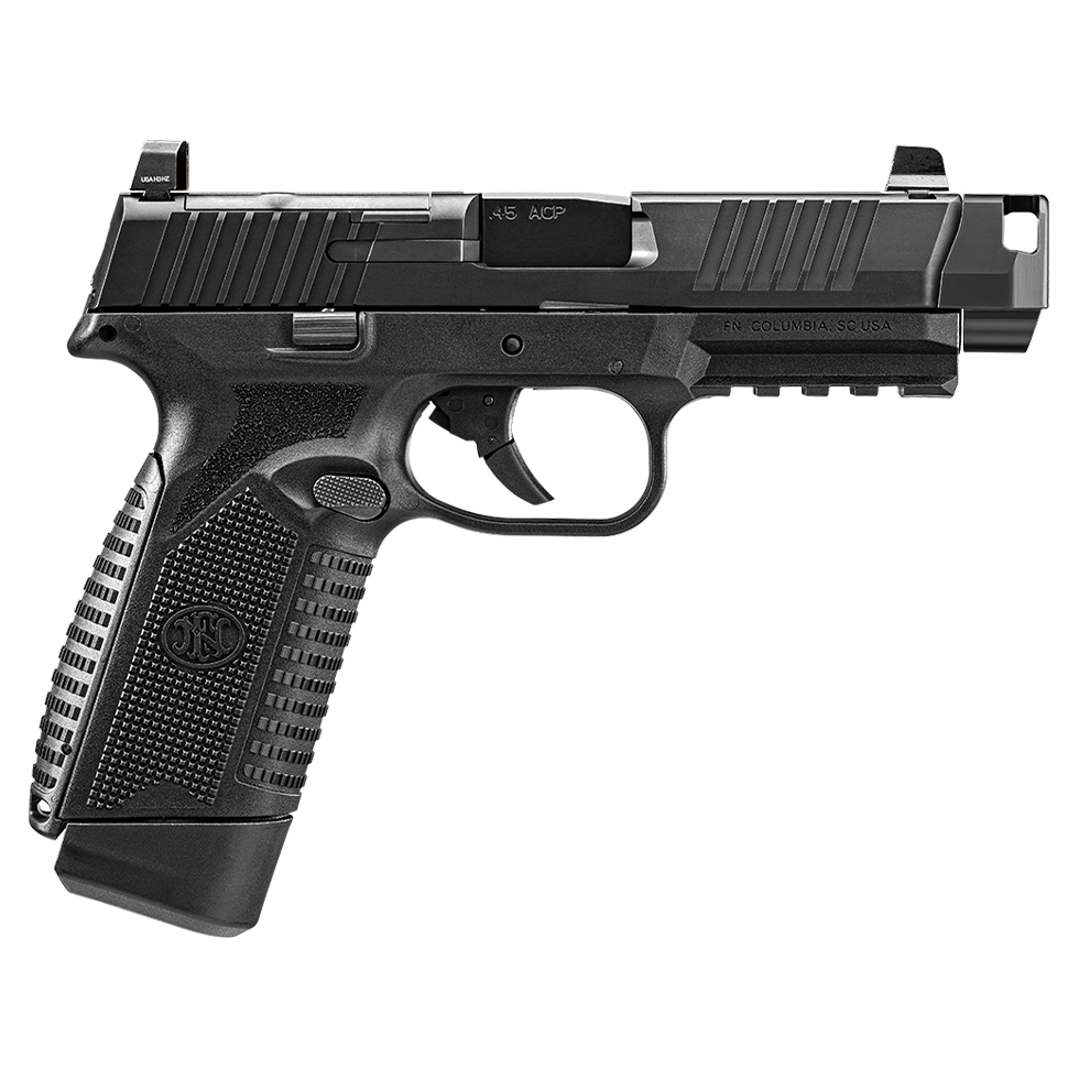 FN 545 MRD COMP 45ACP PISTOL BLACK 2-15RD MAGAZINES