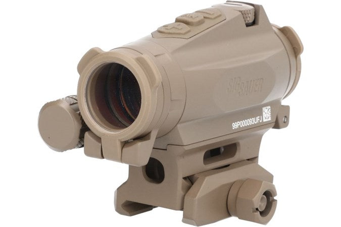SIG SAUER ROMEO4-XT RED DOT, CIRCLE DOT, 0.5MOA, FDE