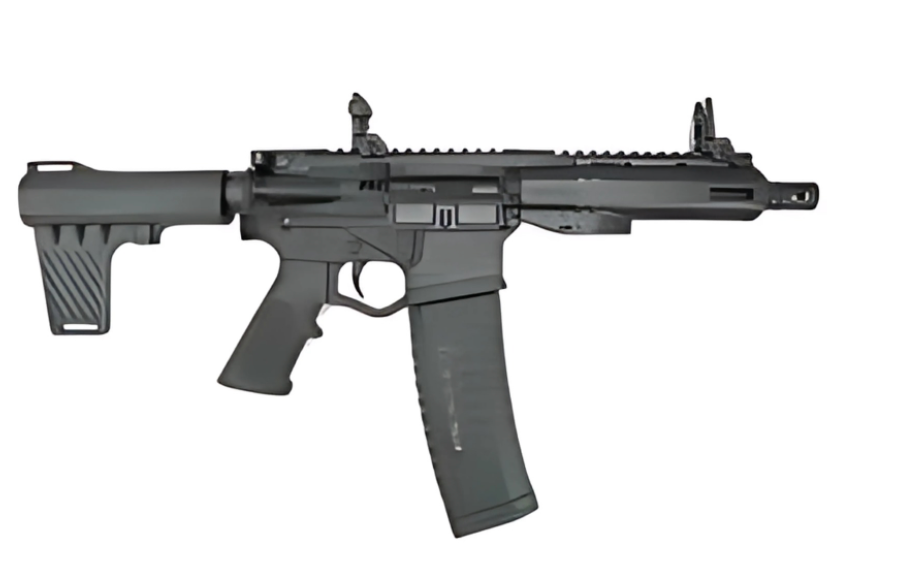 ATI ALPHA MAXX 300BLK PISTOL 8.5" MLOK, BLADE BRACE, FLIP UPS 1-30RD MAG