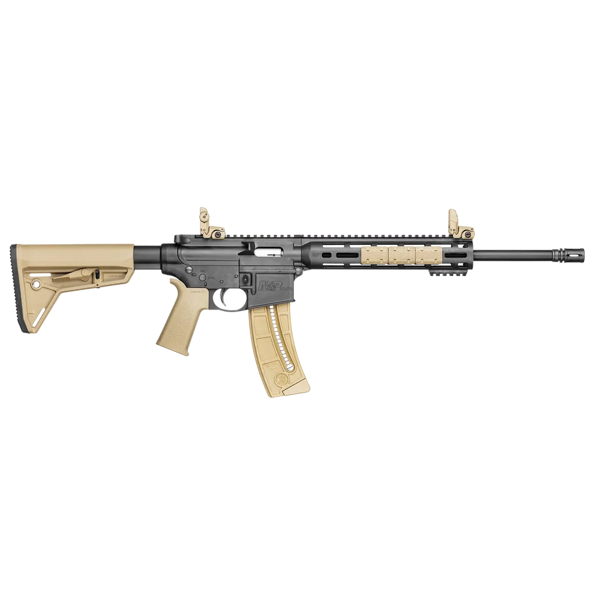 SMITH & WESSON M&P 15-22 SPORT MOE SL FDE 22LR 16.5" 25RD