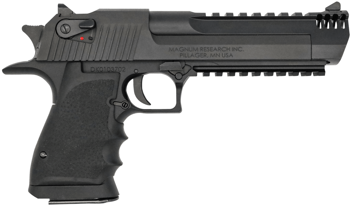 MAGN RSRCH DE 429 MARK XIX 6"BLK ALUM FRM & BLK SLD