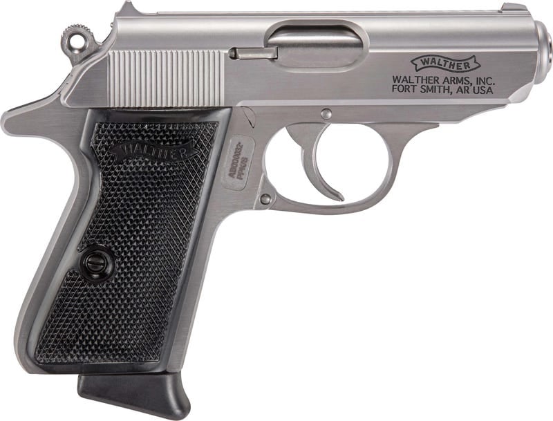 dWALTHER PPK/S STS 32ACP 3.3"BBL 2-8RD