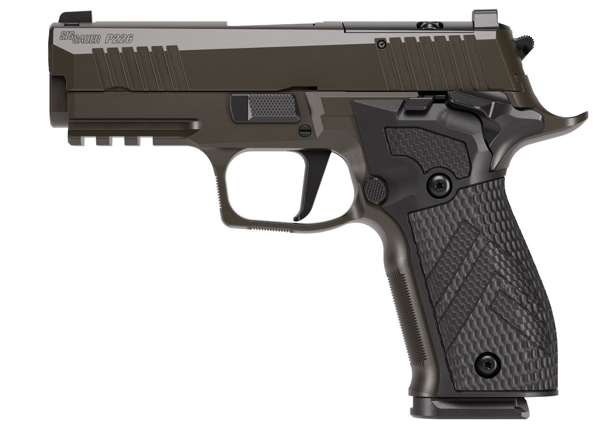SIG SAUER P226 X CARRY LEGION SAO 9MM PISTOL 3.8" SIGLOC PRO O.R. GRY 3-10RD MAGS