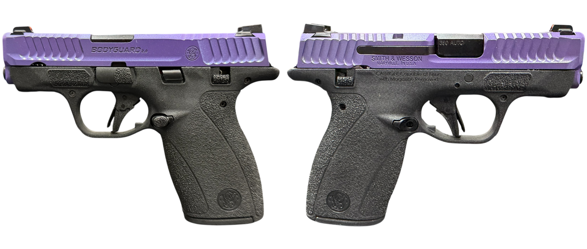 SMITH & WESSON BODYGUARD 2.0 MS AMETHYST SLIDE 380ACP 2.75" 1-10RD 1-12RD