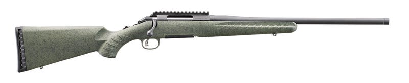 GLENFIELD MODEL A 223 REM RIFLE 20" T.B. MOSS GREEN SPLATTER 5RD