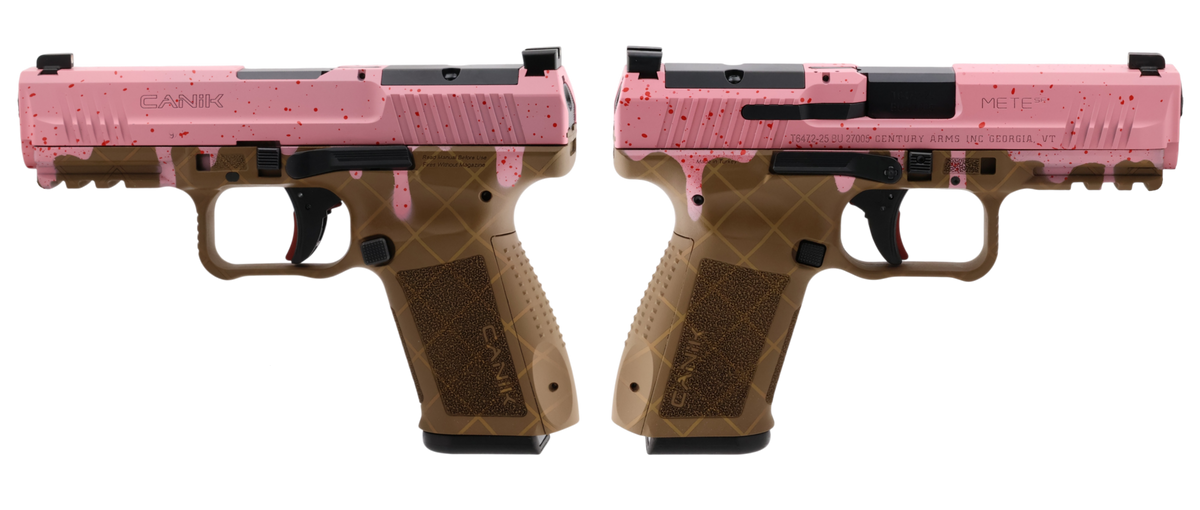 CANIK METE SF ONE SERIES 9MM STRAWBERRY PSTL 4.19 BRL 1-15RD MAG