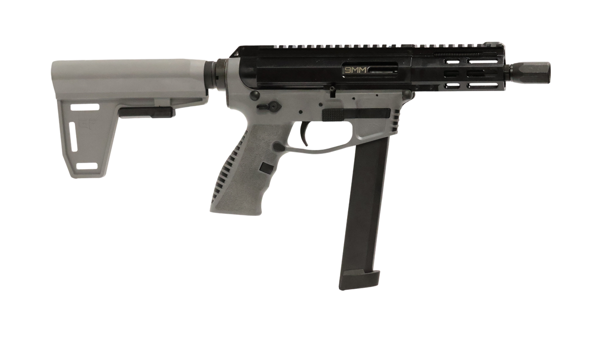 GFORCE ARMS JAWBONE 9MM 5" BRL 33+1 RD MAG TACTICAL GRAY ORION EXCLUSIVE