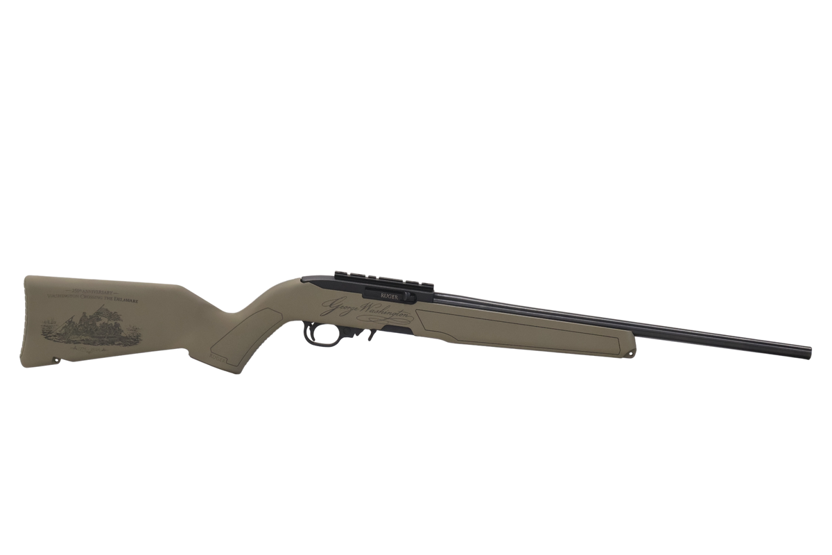 RUGER 250TH ANNIVERSARY GEORGE WASHINGTON 10/22 22LR RIFLE 18.50" 1-10RD MAG