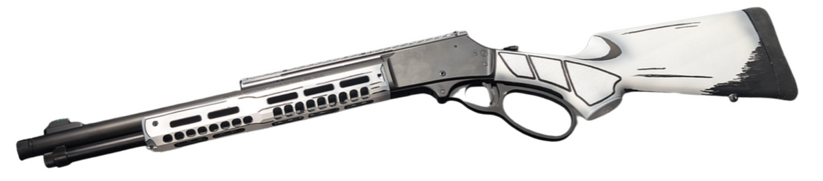 SMITH & WESSON 1854 STEALTH HUNTER WHITE SKETCH 44MAG LEVER ACTION 16.3" 8+1RD