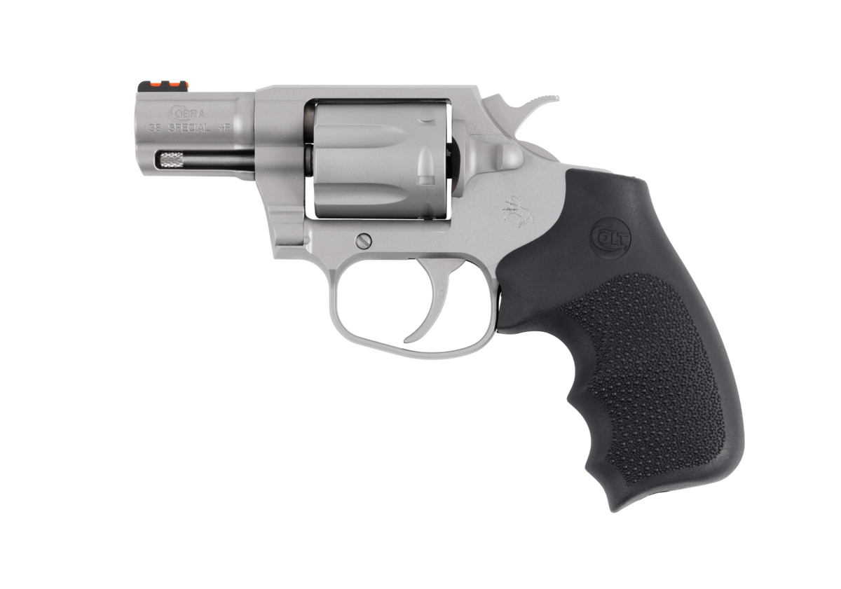 COLT COBRA REVOLVER 38 SPL+P 2" STAINLESS 6RD HOGUE