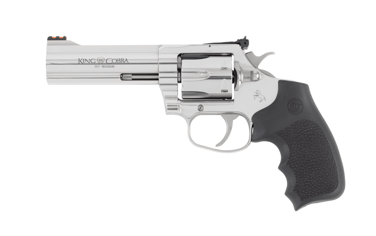 COLT KING COBRA TARGET 357MAG  STAINLESS 6RD - HOGUE