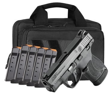 SMITH & WESSON M&P 9 SHIELD PLUS TS CARRY ON BUNDLE 3.1" 6-10/13RD SAVIOR BAG